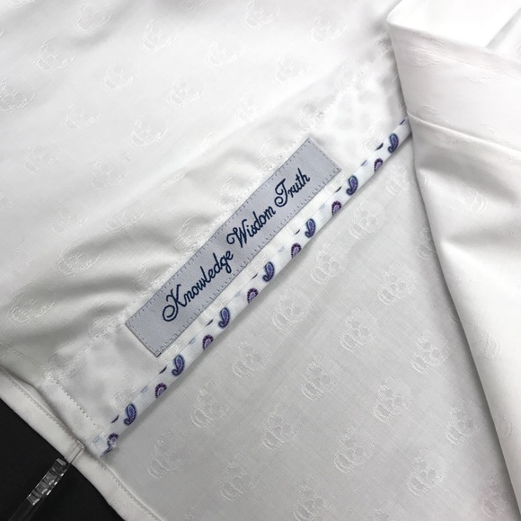 🔴SOLD Robert Graham Men's Deven White Short - Picture 5 of 8